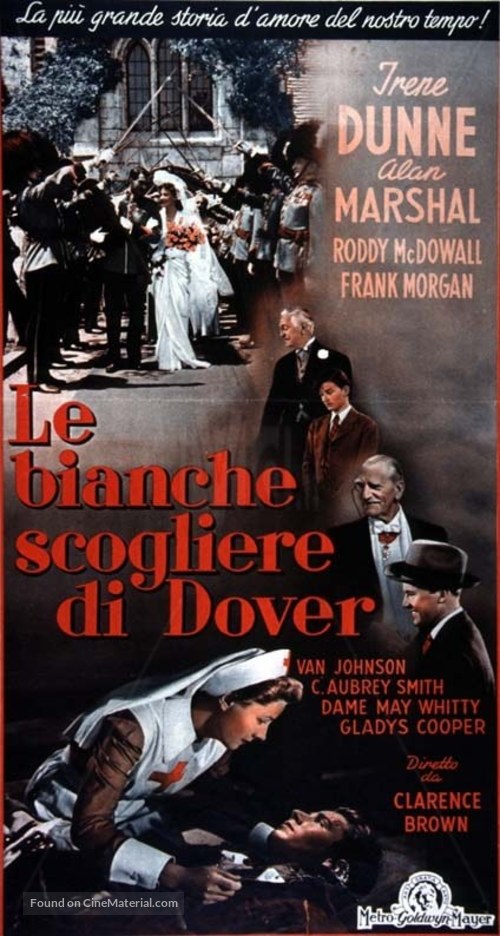 The White Cliffs of Dover - Italian Movie Poster