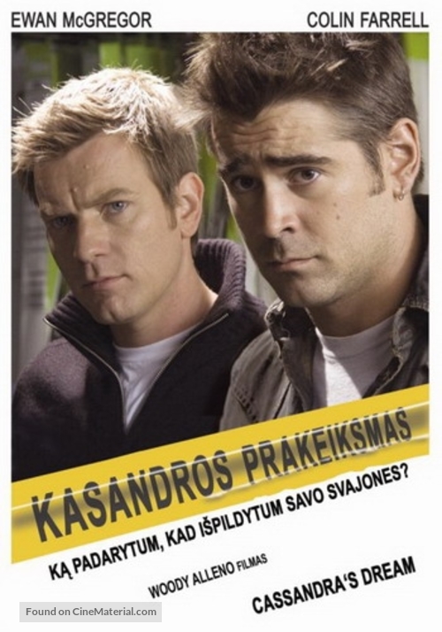 Cassandra&#039;s Dream - Lithuanian Movie Poster