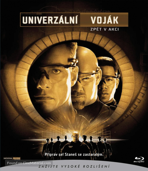 Universal Soldier: The Return - Czech Blu-Ray movie cover