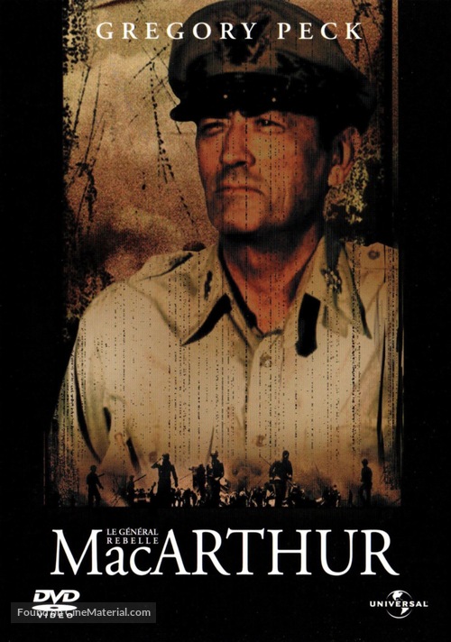 MacArthur - French DVD movie cover