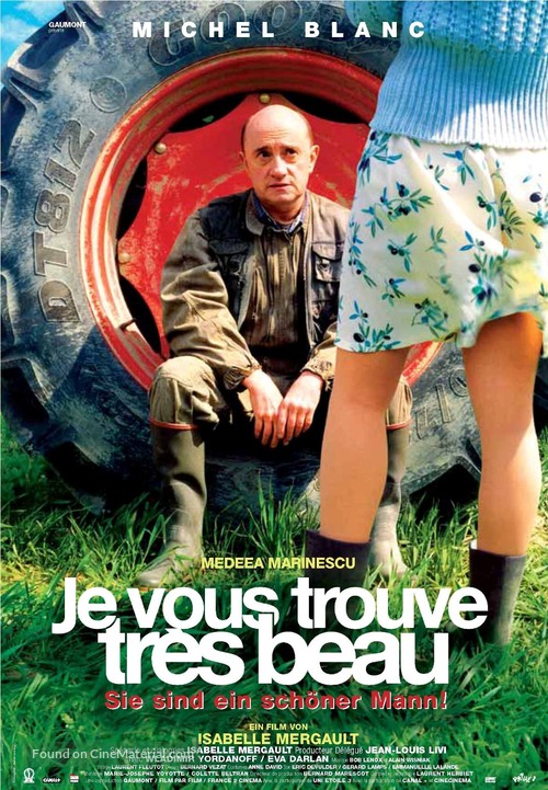 Je vous trouve tr&egrave;s beau - Belgian Movie Poster