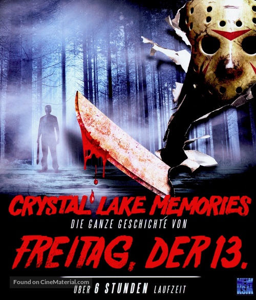 Crystal Lake Memories: The Complete History of Friday the 13th - German Blu-Ray movie cover
