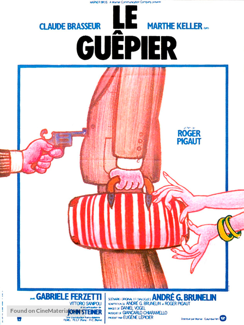 Le gu&ecirc;pier - French Movie Poster