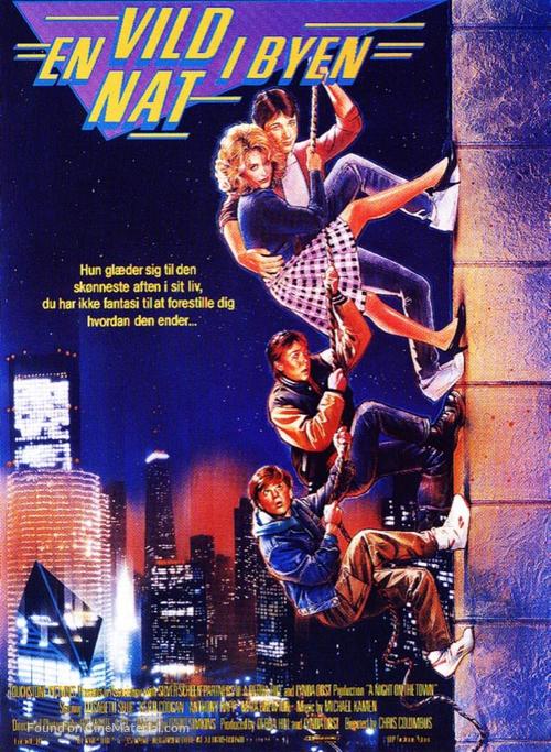 Adventures in Babysitting - Danish Movie Poster