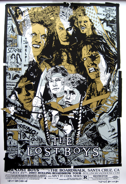 The Lost Boys - Homage movie poster
