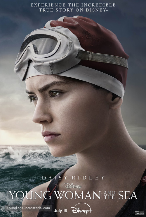 Young Woman and the Sea - Movie Poster