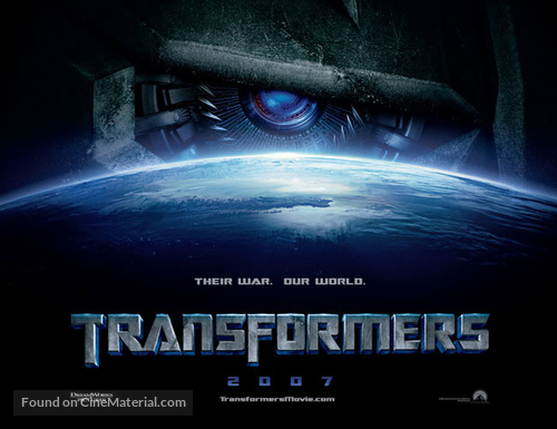Transformers - British Movie Poster