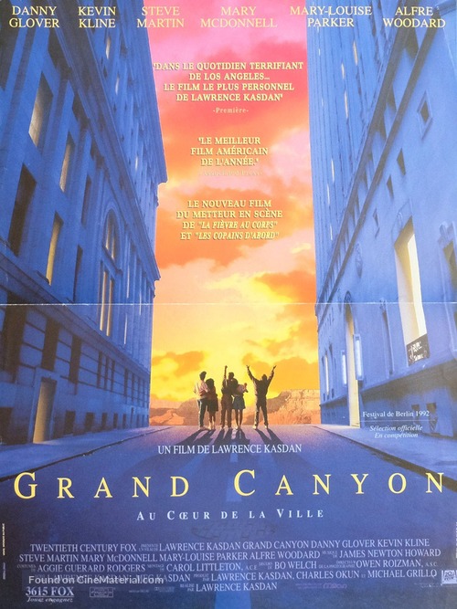 Grand Canyon - French Movie Poster