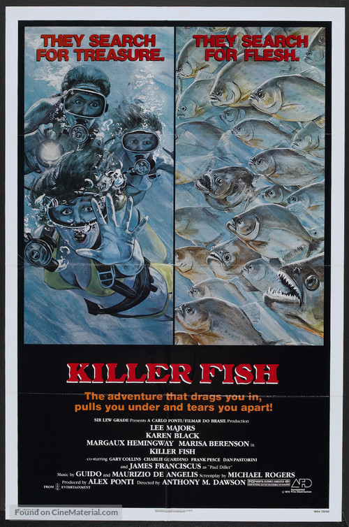 Killer Fish - Movie Poster