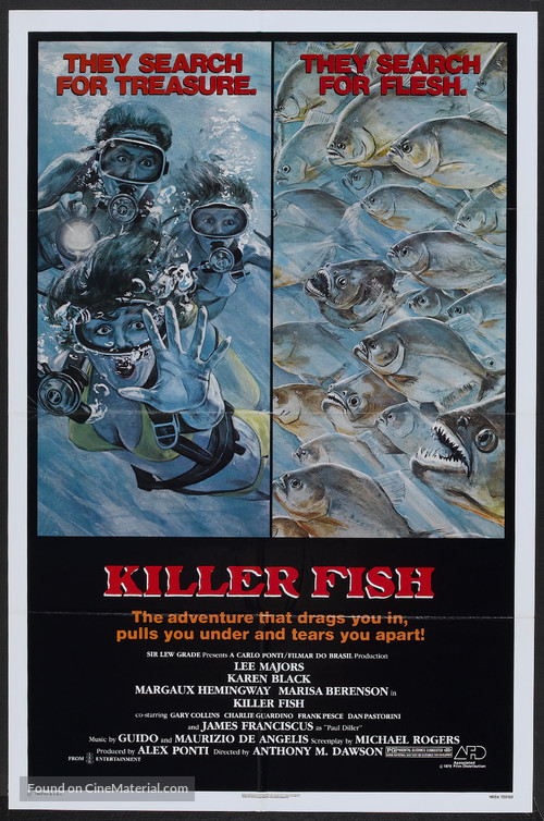 Killer Fish - Movie Poster