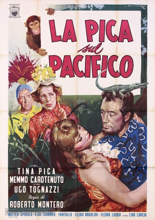 La Pica sul Pacifico - Italian Movie Poster