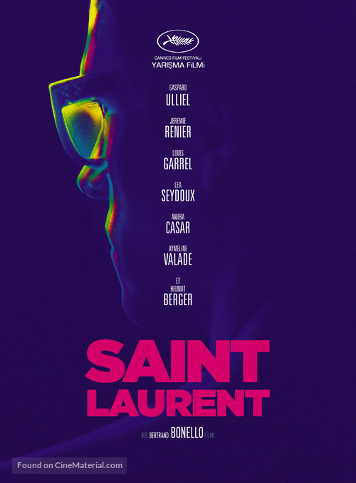 Saint Laurent - Turkish Movie Poster