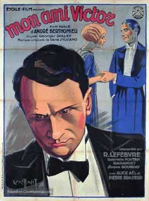 Mon ami Victor - French Movie Poster