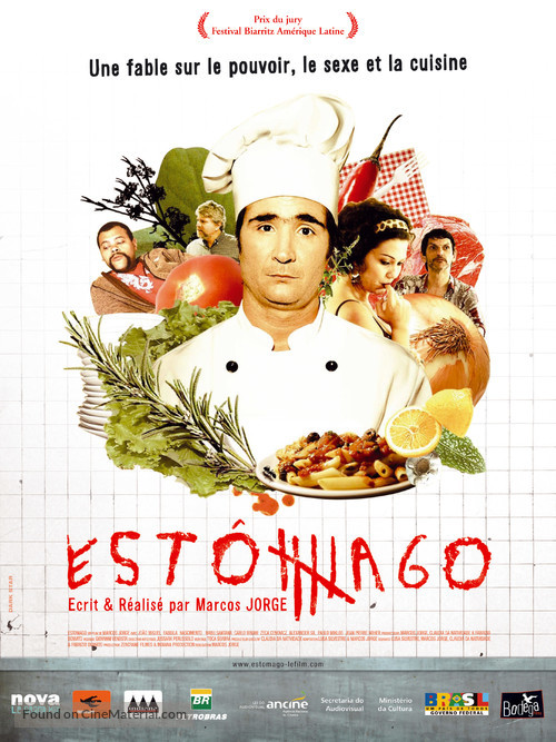 Est&ocirc;mago - French Movie Poster