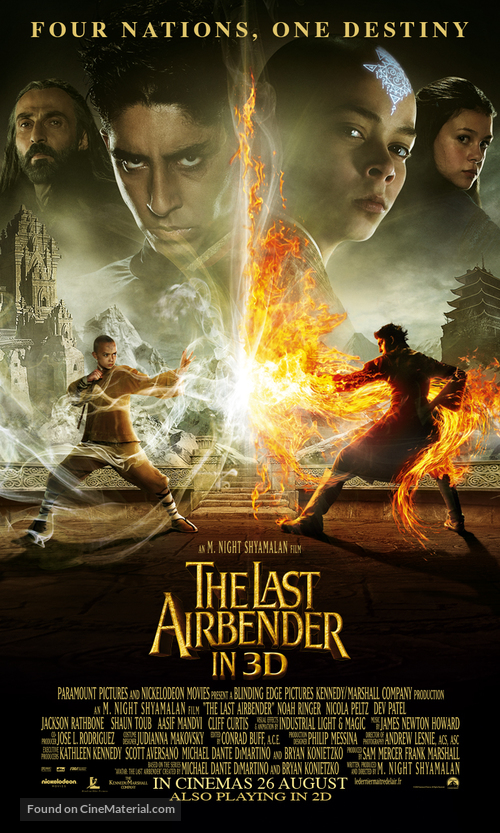 The Last Airbender - Malaysian Movie Poster