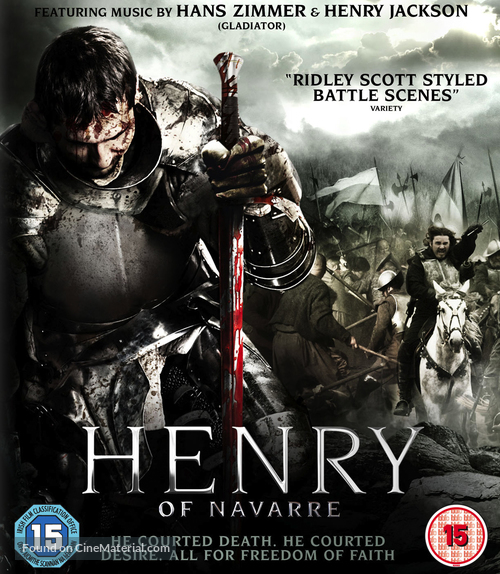 Henri 4 - British Blu-Ray movie cover