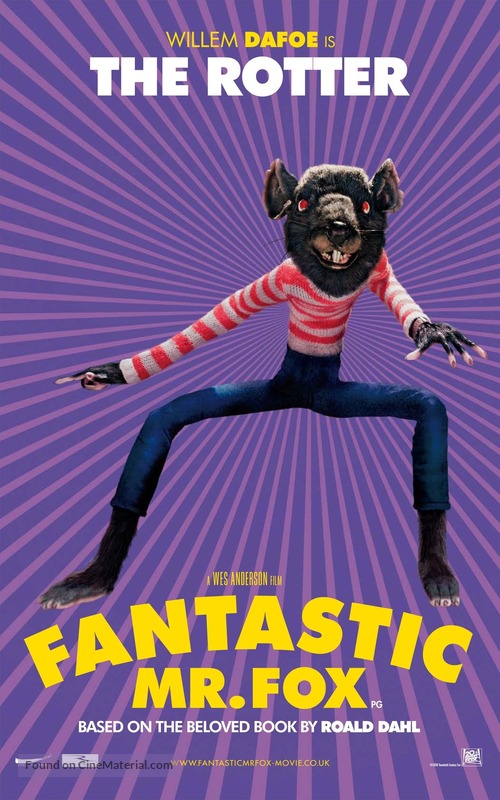 Fantastic Mr. Fox - British Movie Poster