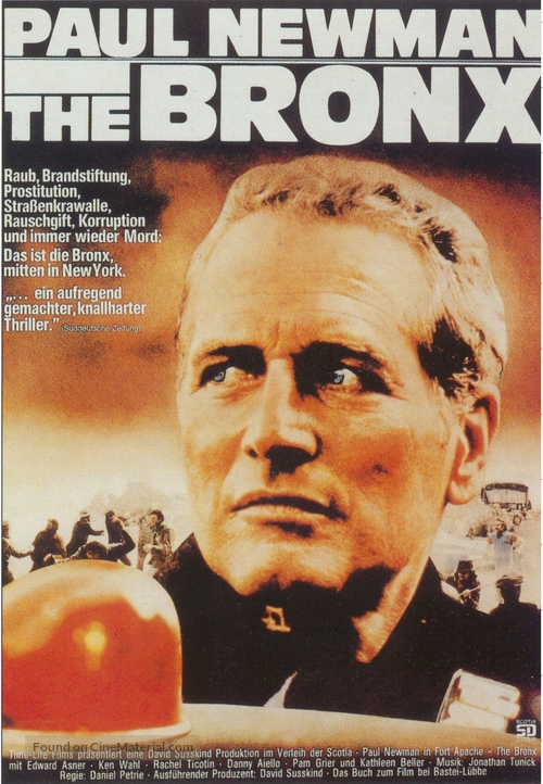 Fort Apache the Bronx - German Movie Poster