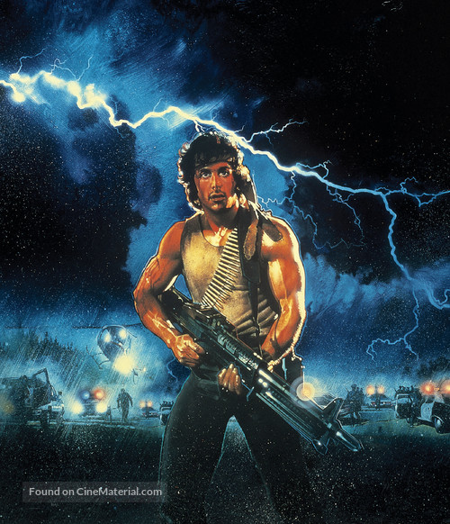 First Blood (1982) key art