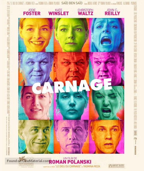 Carnage - Swiss Blu-Ray movie cover