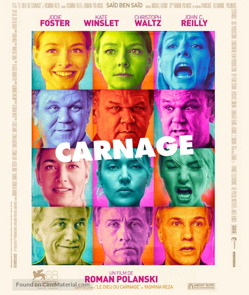 Carnage - Swiss Blu-Ray movie cover