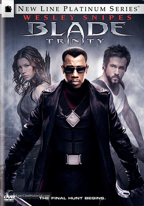 Blade: Trinity - Peruvian DVD movie cover