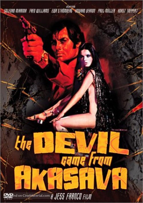 Der Teufel kam aus Akasava - DVD movie cover