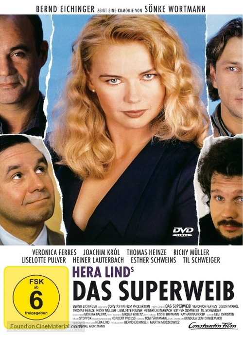 Das Superweib - German DVD movie cover