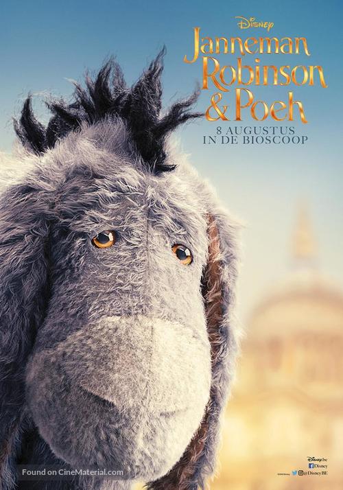 Christopher Robin - Belgian Movie Poster