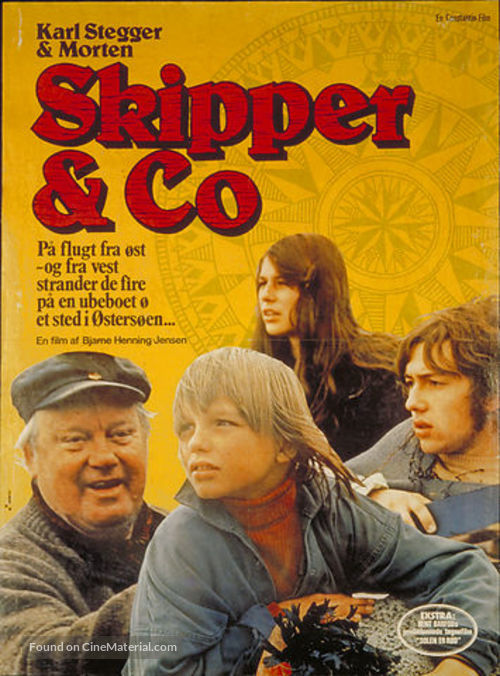 Skipper &amp; Co. - Danish Movie Poster
