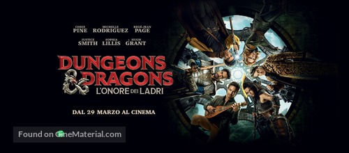 Dungeons &amp; Dragons: Honor Among Thieves - Italian Movie Poster