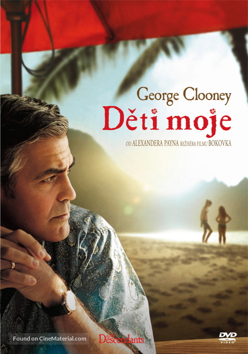 The Descendants - Czech DVD movie cover