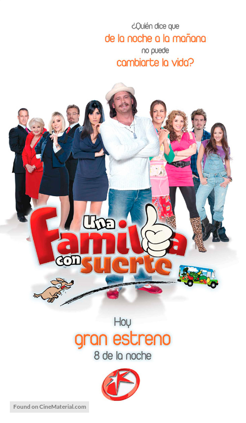 &quot;Una Familia con Suerte&quot; - Mexican Movie Poster