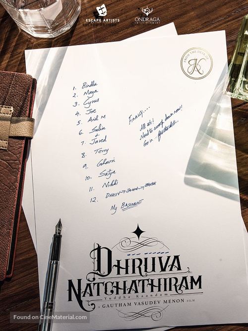 Dhruva Natchathiram - Indian Movie Poster