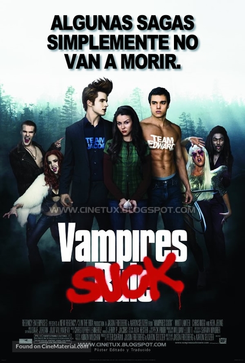 Vampires Suck - Argentinian Movie Poster
