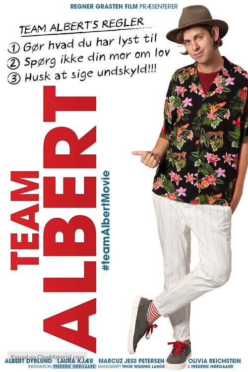 Team Albert - Danish Movie Poster