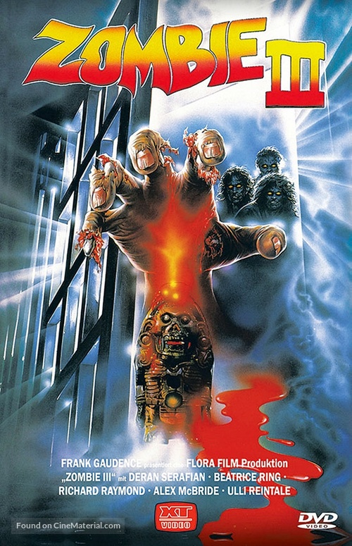 Zombi 3 - Austrian DVD movie cover