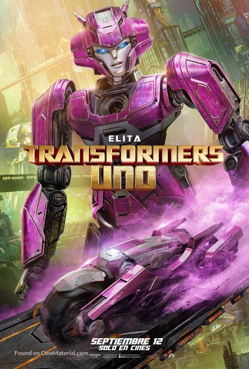 Transformers One - Mexican Movie Poster