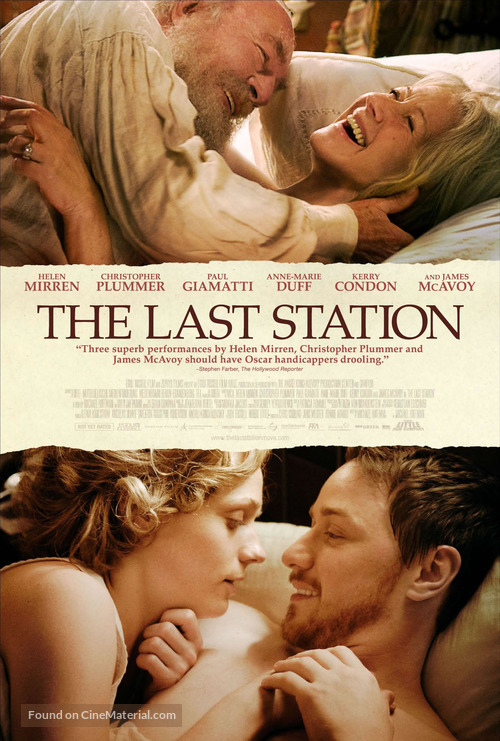 The Last Station - Theatrical movie poster