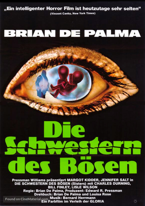 Sisters - German Movie Poster