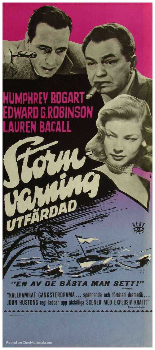 Key Largo - Swedish Movie Poster