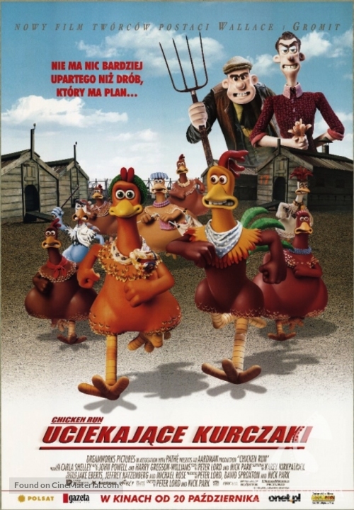 Chicken Run - Polish Movie Poster