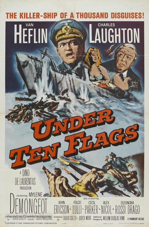 Sotto dieci bandiere - Movie Poster