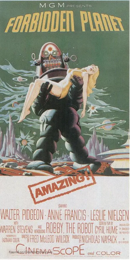 Forbidden Planet - Movie Poster