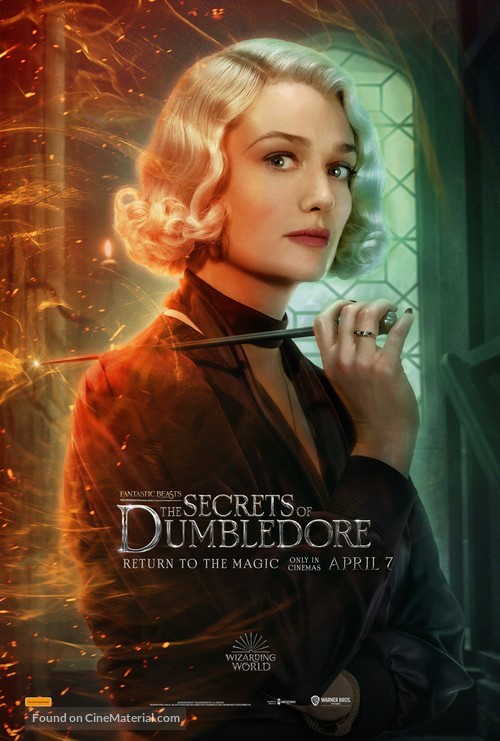 Fantastic Beasts: The Secrets of Dumbledore - Australian Movie Poster