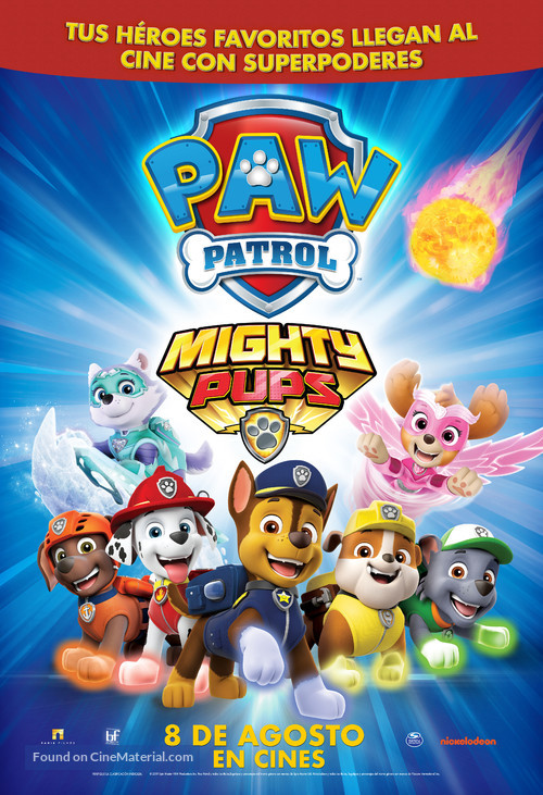 &quot;PAW Patrol&quot; - Chilean Movie Poster