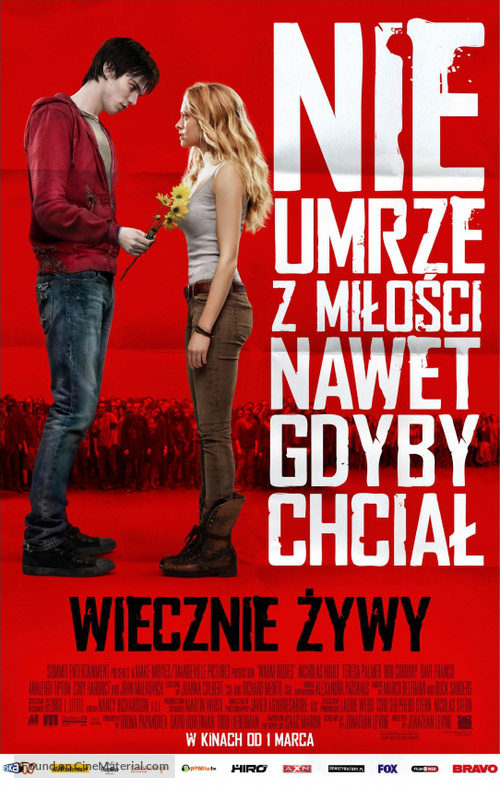 Warm Bodies - Polish Movie Poster