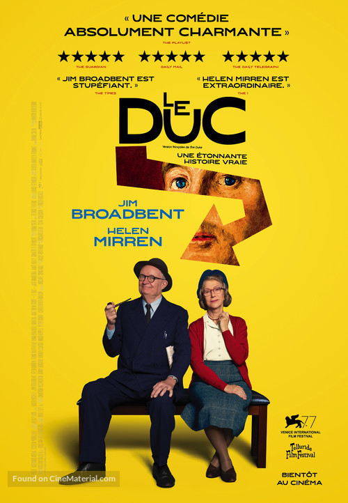 The Duke - Canadian Movie Poster