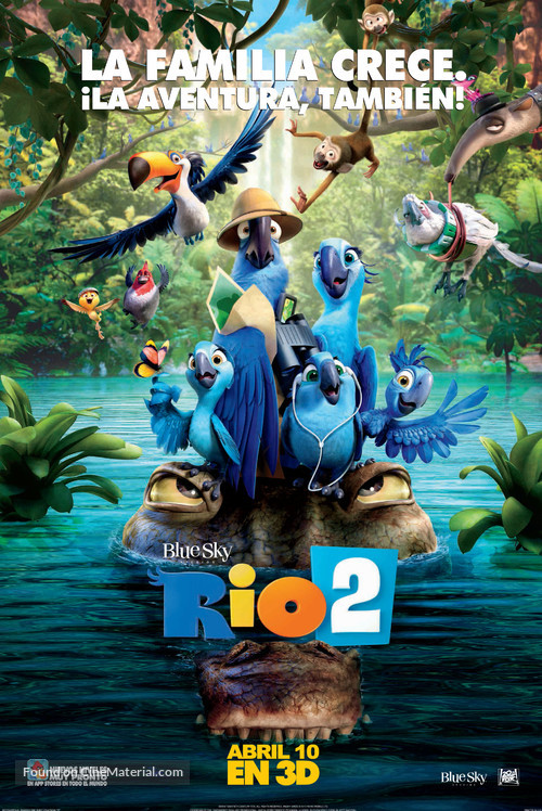 Rio 2 - Argentinian Movie Poster