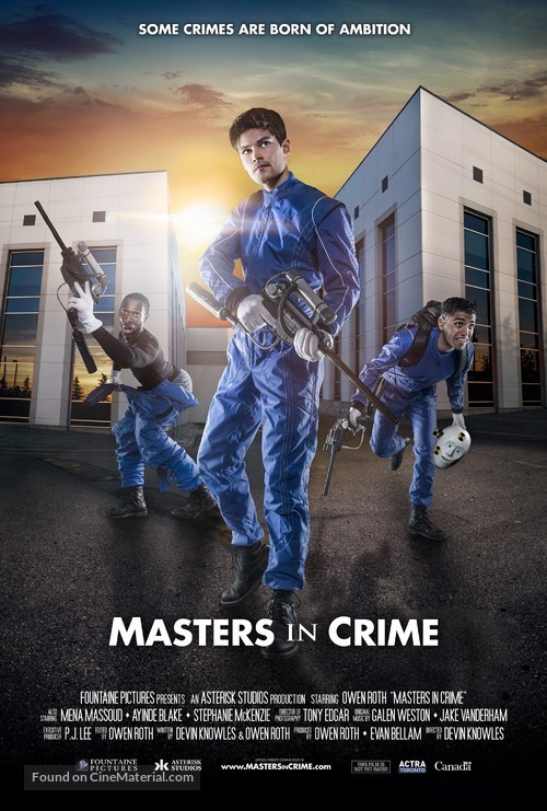 Masters in Crime - Canadian Movie Poster